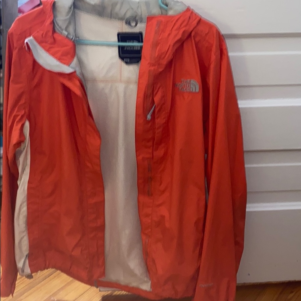 The north face rain jacket